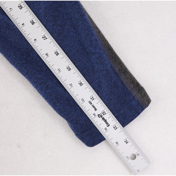 Kuhl Revel 1/4 Zip Pullover Sweater Mens Large Blue Gray Quarter Zip Fleece - Picture 15 of 16